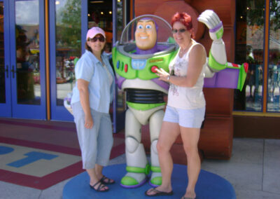 With Buzz Lightyear and Lizbeth Selvig, the 2010 Golden Heart® Winner for Single Title